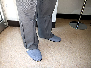 紳士スラックス裾上げ